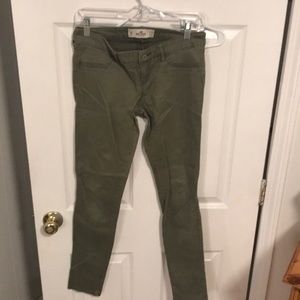 Hollister green pants